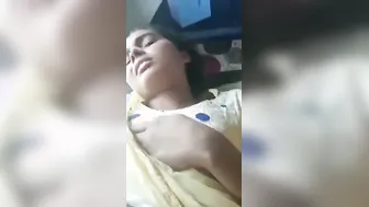 Shaved GF Getting Pounded Hard By Her Eager Boyfriend