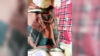 Indian Wife Stroking And Teasing Her Man's Hard Cock On Cam