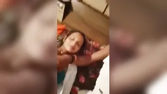 Husband Recording His Wife Naked Body And Pussy On His Phone
