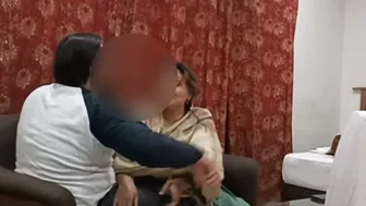 Married Aunty Caught Fucking Her Lover In First Part Of Video