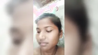 Village Beauty Exposing Her Naked Body And Pussy On Her Phone