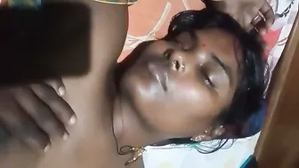 Sleeping Village Wife Getting Her Boobs Pressed By Her Hubby