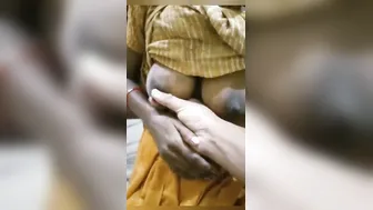 Groping Housemaid Breasts While She Cleans Caught On Camera