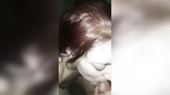 Wife Sucking Cock And Swallowing His Load On Her Pretty Face