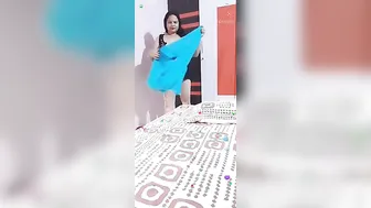 Busty Married Bhabhi Exposing Her Big Tits On Webcam For Me