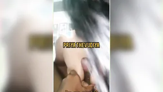 Tamil GF Stroking And Sucking Her Boyfriend On Camera
