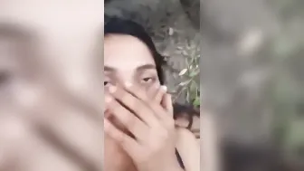 Sexy Village Girl Getting Fucked Rough In The Jungle Outdoors