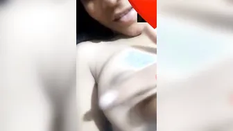 Indian GF Flashing Her Big Boobs During Video Call