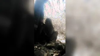 Village Whore Sucking And Fucking Outdoors Behind The Fields