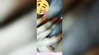 Tamil Wife Spreading Her Dark Pussy Lips On Video Call Today