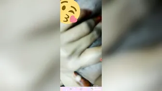 Tamil Wife Spreading Her Dark Pussy Lips On Video Call Today