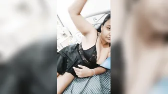 Cute Tamil Wife Getting Naked For Hubby Showing Everything Off