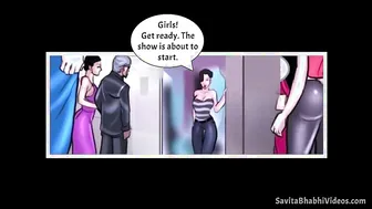 Married Bhabhi Competing In Local Beauty Contest Showing Assets