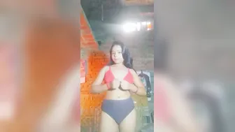 Village Teen Babe Shyly Revealing Her Virgin Body On Camera