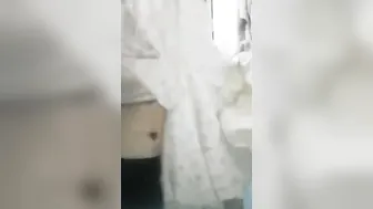 Pakistani College Teen Exposing Her Hairy Natural Boobs For Bf