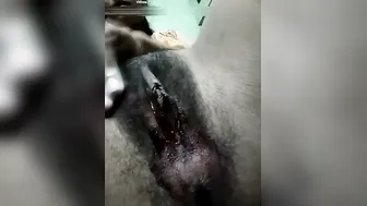 Desi GF Exposing Her Bloody Pussy During Her Period Time