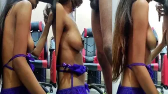 My GF Choking On My Dick While I Film Her On Phone