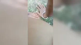 Village Lovers Getting Naked And Fucking Outdoors In The Woods
