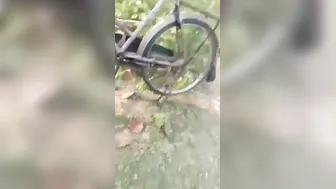 Village Lovers Getting Naked And Fucking Outdoors In The Woods