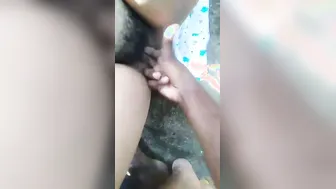 Srilankan Sinhala Couple Having Risky Outdoor Sex Caught On Mms