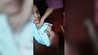Hot Indian Girl Recording Herself Stripping Naked In Bedroom