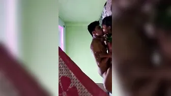 Dehati Teen Babe Having Intense Sex With Her Boyfriend At Home
