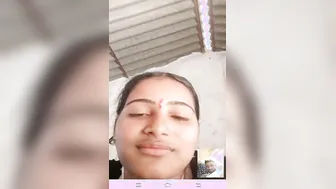Village GF Exposing Her Pussy During Naughty Video Call