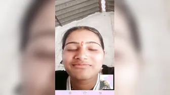 Village GF Exposing Her Pussy During Naughty Video Call