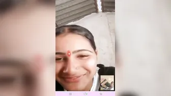Village GF Exposing Her Pussy During Naughty Video Call