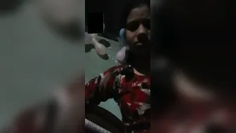 Village Bangladeshi Cutie Flaunting Her Perky Tits On Camera