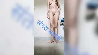 Village Bhabhi Exposing Her Naked Wet Pussy For The Camera