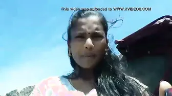 Village GF Fucking Her Lover Secretly In Open Fields