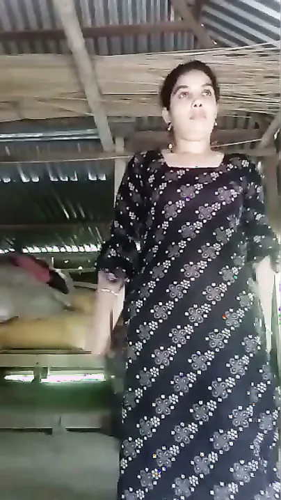 Village Wife Doing Striptease Dance For The Camera At Home