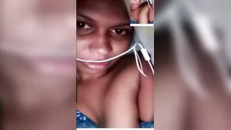 Teen Babe Undressing And Showing Her Tits Feeling So Horny