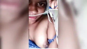 Teen Babe Undressing And Showing Her Tits Feeling So Horny