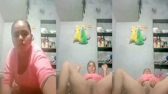 Naughty Village Babe Stripping And Showing Off Her Body Alone