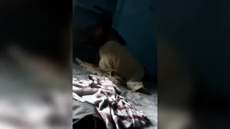 Village GF Getting Her Big Tits Exposed By Lover