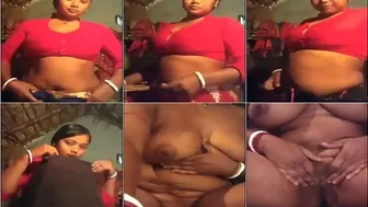 Lonely Village Wife Stripping Nude And Teasing On Camera