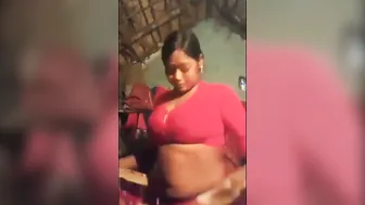 Lonely Village Wife Stripping Nude And Teasing On Camera