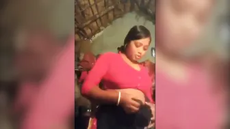 Lonely Village Wife Stripping Nude And Teasing On Camera