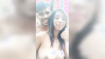 Dehati Lovers Getting Naked And Having Fun On Selfie Camera