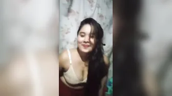 Sweet GF Exposing Her Beautiful Tits Just For Me