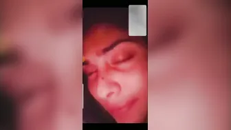 College Girl Flashing Her Tits During Late Night Video Call