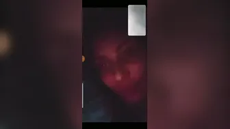 College Girl Flashing Her Tits During Late Night Video Call