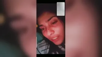 College Girl Flashing Her Tits During Late Night Video Call