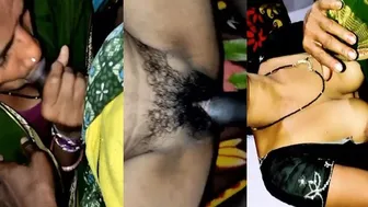 Village Babe Getting Her Hairy Pussy Pounded Hard On Camera