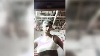 Village Girl Exposing Her Tits And Pussy In Private Selfie