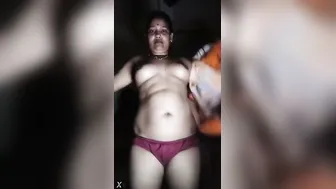 Bengali Wife Getting Naked Filming Herself On Phone Camera