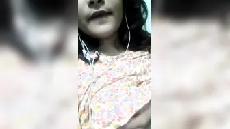 Chubby Desi Girl Stripping And Teasing Her Curves On Camera