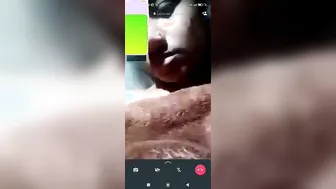 Horny Bengali Babe Flashing Her Boobs During Our Video Call